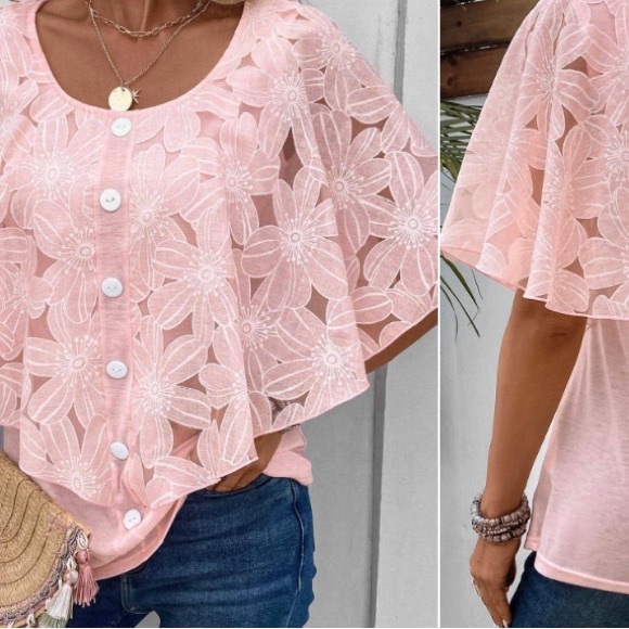 Tops - New without Tags pink XL Top